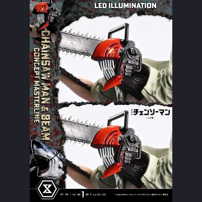 Prime 1 Studio - Chainsaw Man & Beam - Chainsaw Man