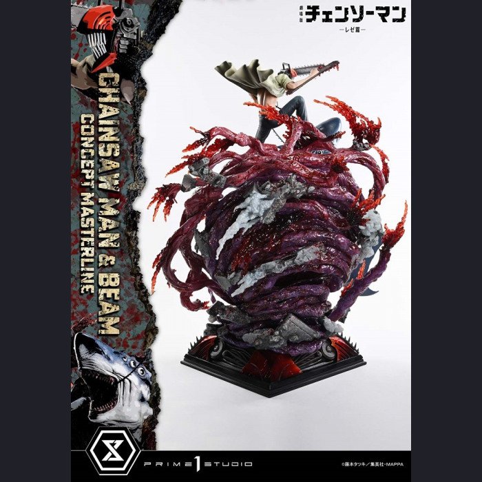 Prime 1 Studio - Chainsaw Man & Beam - Chainsaw Man