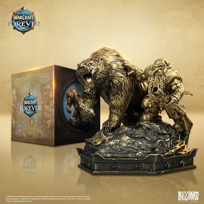 Blizzard Entertainment - Dwarf Hunter & Great Bear - World of Warcraft