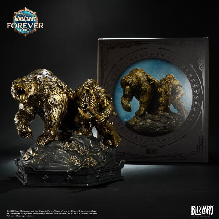 Blizzard Entertainment - Dwarf Hunter & Great Bear - World of Warcraft