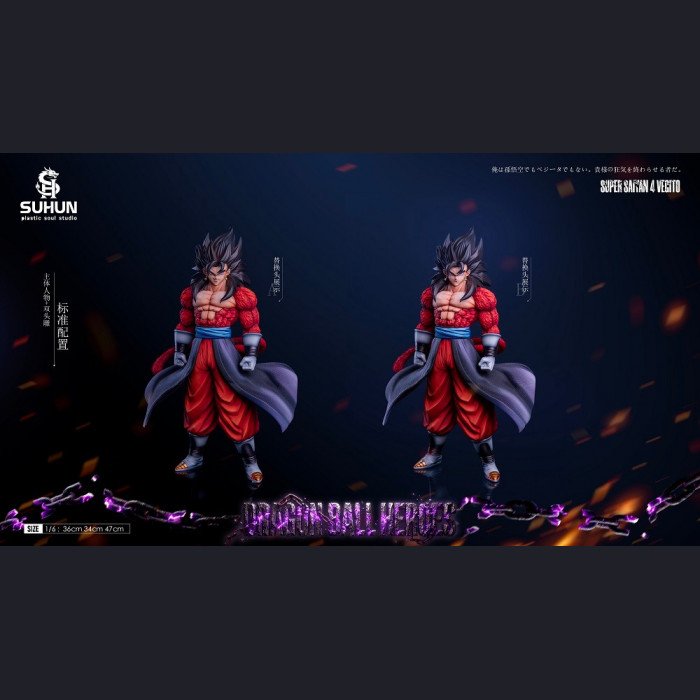 Plastic Soul Studio - Super Saiyan 4 Xeno Vegito - Dragon Ball Heroes