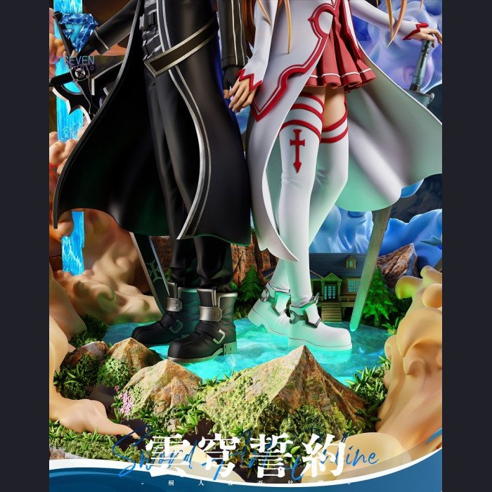 SEVEN STUDIO - Kirito & Asuna - Sword Art Online
