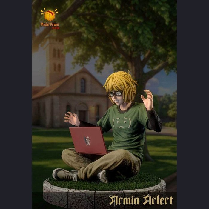 Model Power studio - Eren&Armin - Attack on Titan