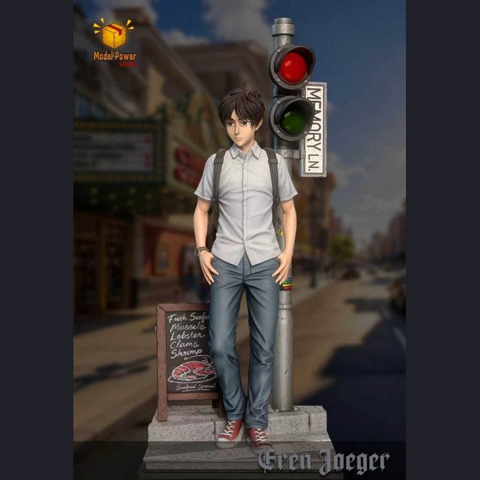 Model Power studio - Eren&Armin - Attack on Titan
