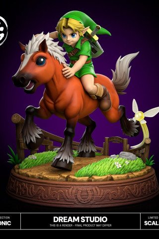 Dream Studio - Link & Epona - The Legend of Zelda 