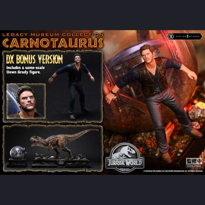 Prime 1 Statue - Carnotaurus(Deluxe Bonus) - Jurassic World: Fallen Kingdom