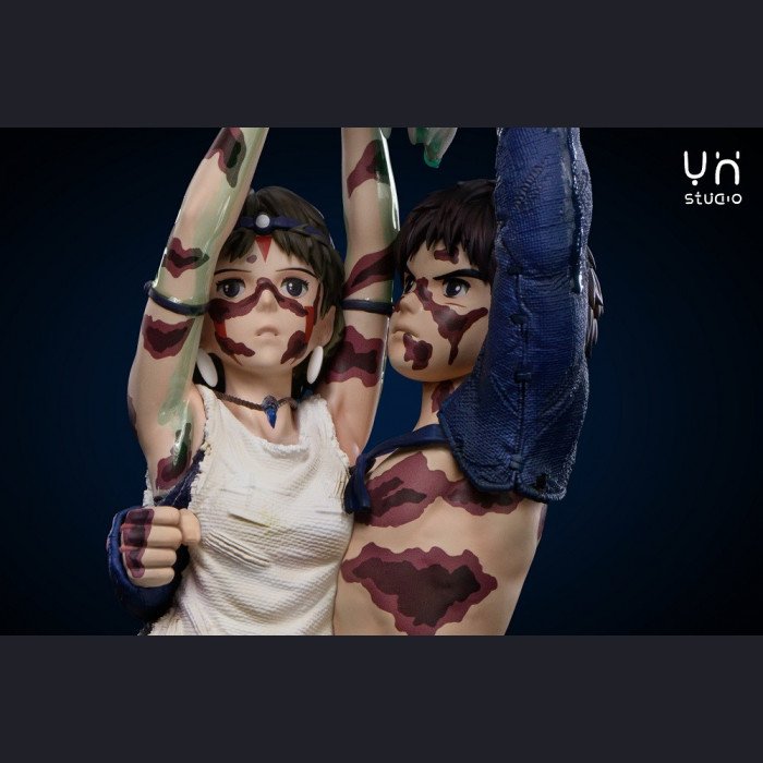 YH Studio - San & Ashitaka - Princess Mononoke