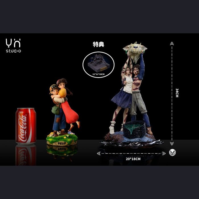 YH Studio - San & Ashitaka - Princess Mononoke