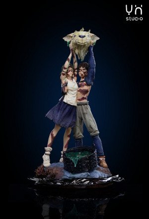 YH Studio - San & Ashitaka - Princess Mononoke