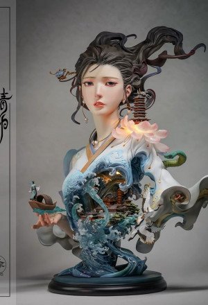 Yuan Xingliang Original Art - White Snake - White Snake: Tribulation of Love