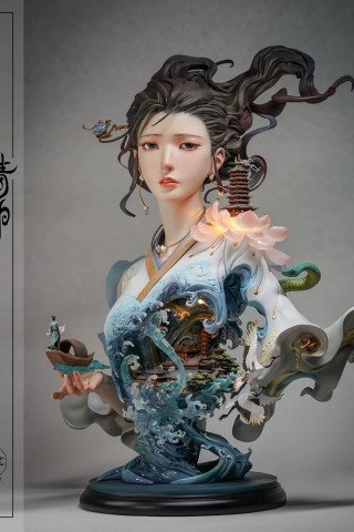 Yuan Xingliang Original Art - White Snake - White Snake: Tribulation of Love