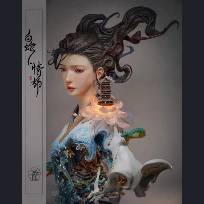 Yuan Xingliang Original Art - White Snake - White Snake: Tribulation of Love