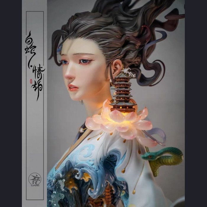 Yuan Xingliang Original Art - White Snake - White Snake: Tribulation of Love