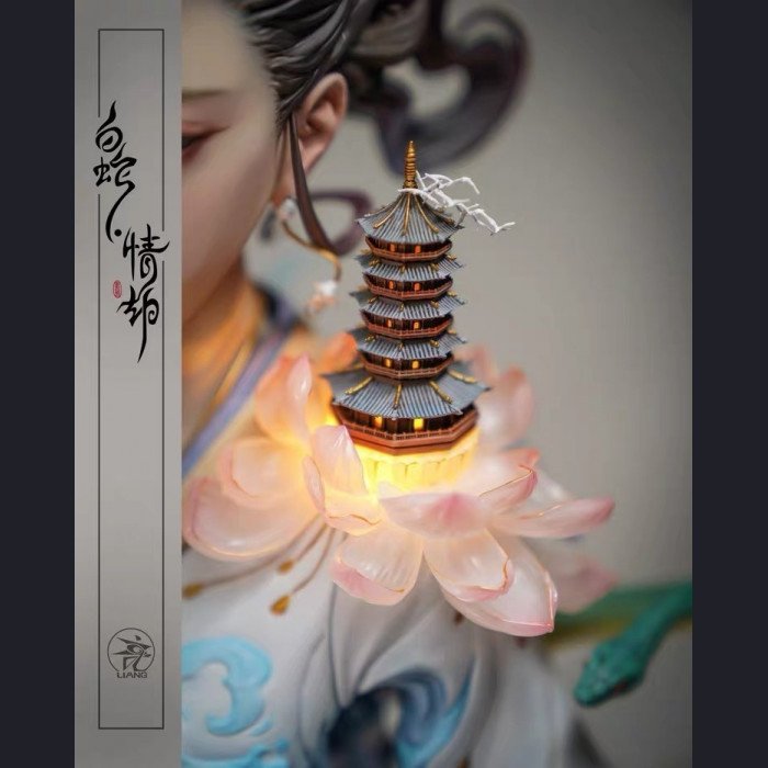 Yuan Xingliang Original Art - White Snake - White Snake: Tribulation of Love
