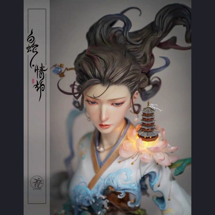 Yuan Xingliang Original Art - White Snake - White Snake: Tribulation of Love