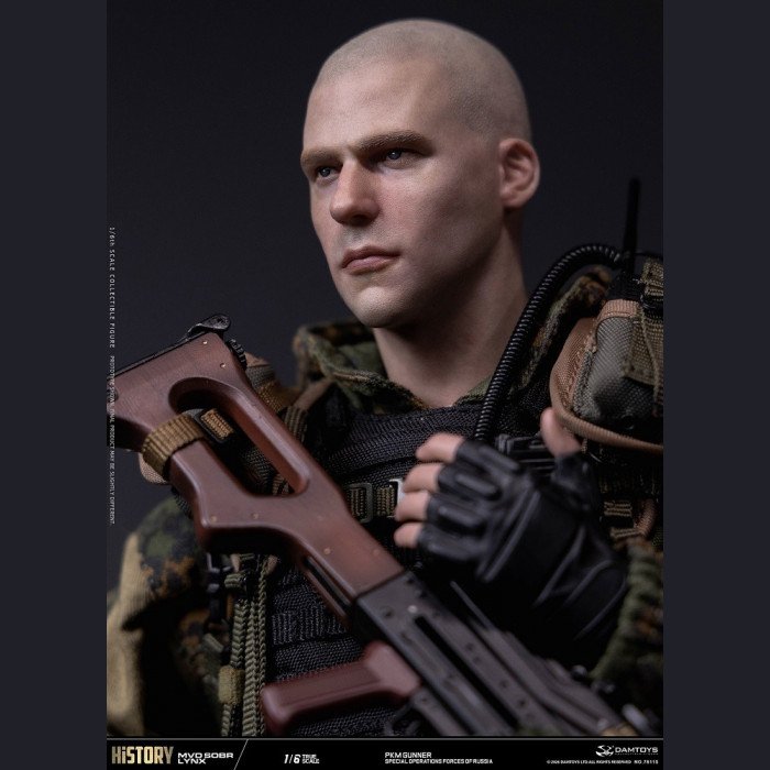 DAMTOYS - PKM Gunner - MVD SOBR Lynx