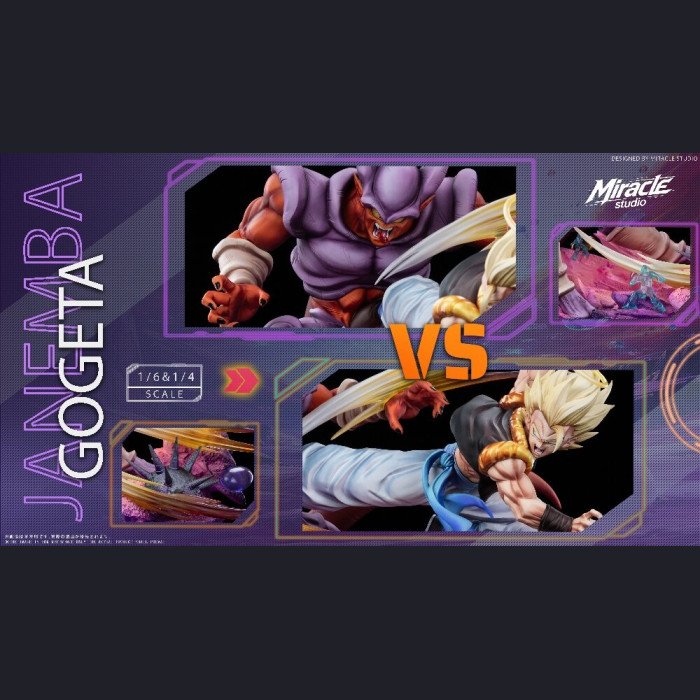 Miracle Studio - Gogeta vs Janemba - Dragon Ball