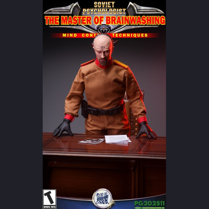 OPAPA TOYS - Yuri - Soviet Psychologist - The Master of Brainwashing