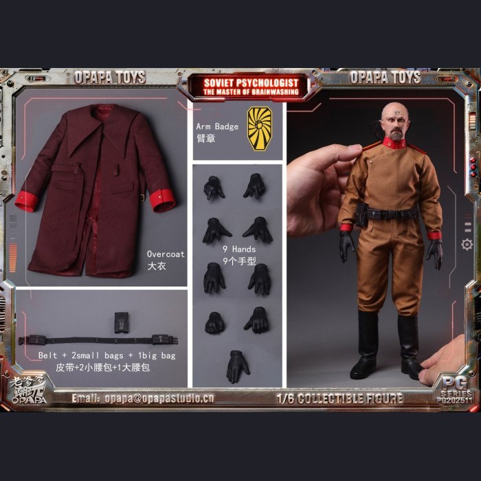 OPAPA TOYS - Yuri - Soviet Psychologist - The Master of Brainwashing