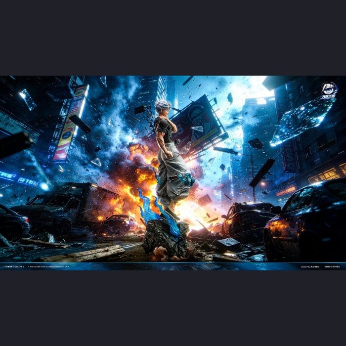 Six Eyes Studio - Battle Damaged Gojo Satoru - Jujutsu Kaisen