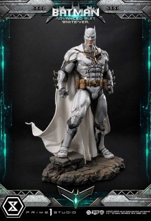 (Shipping Included) Prime 1 Studio - Batman - Advanced Suit White Ver.