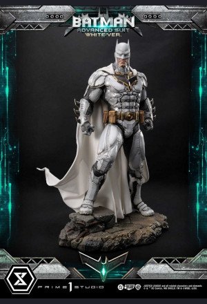(Shipping Included) Prime 1 Studio - Batman - Advanced Suit White Ver.