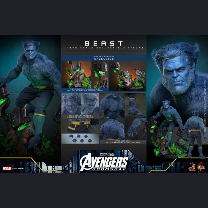Hot Toys - Beast - Avengers 5