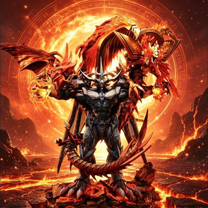 Four Horsemen Studio - Three Egyptian Gods - Yu-Gi-Oh! Duel Monsters