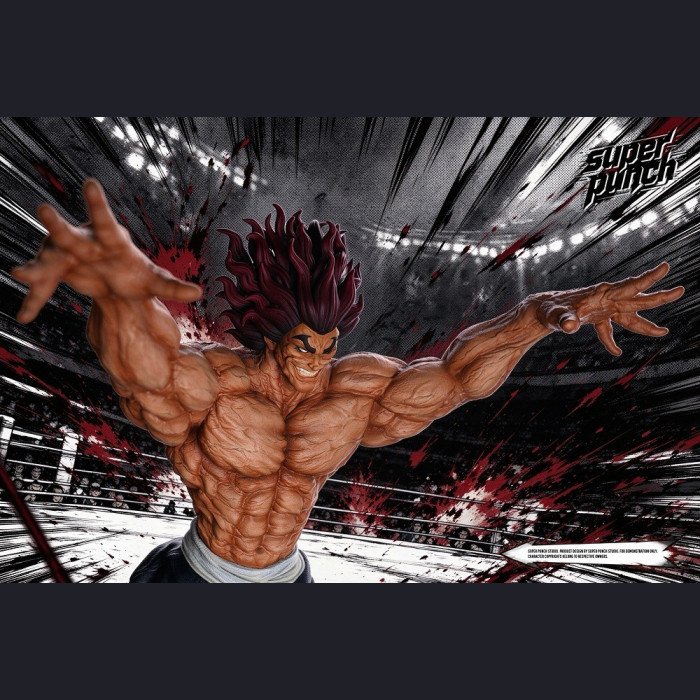 SuperPunch Studio - Yujiro Hanma - Baki