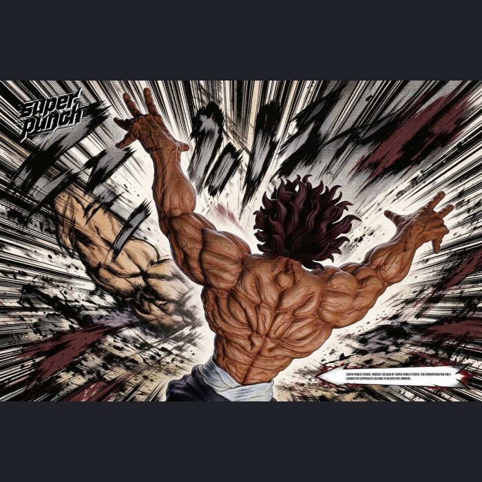 SuperPunch Studio - Yujiro Hanma - Baki
