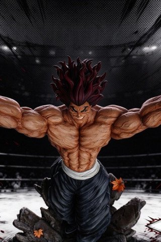 SuperPunch Studio - Yujiro Hanma - Baki