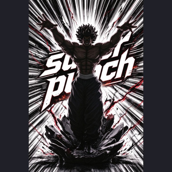 SuperPunch Studio - Yujiro Hanma - Baki