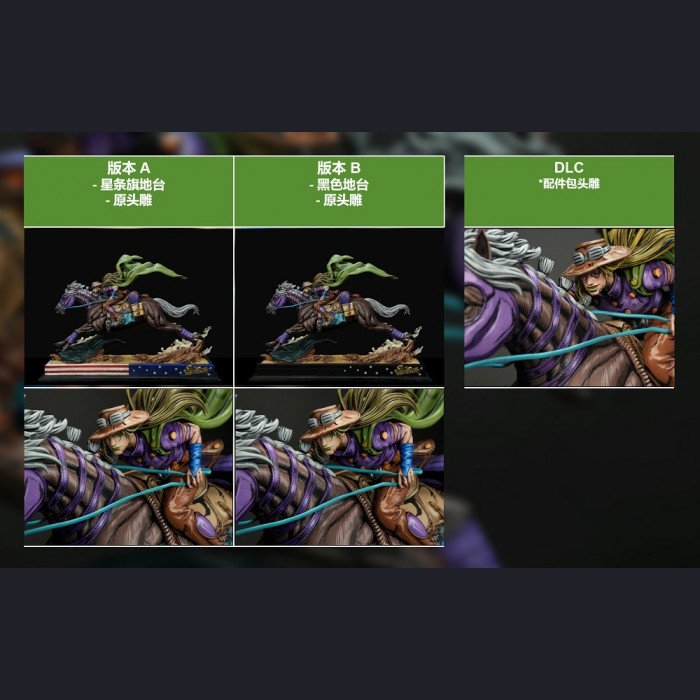 Bard Studio - Gyro Zeppeli - JoJo's Bizarre Adventure Part 7: Steel Ball Run