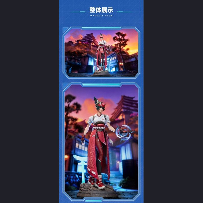 HEX Collectibles × Blizzard Entertainment - Kiriko - Overwatch