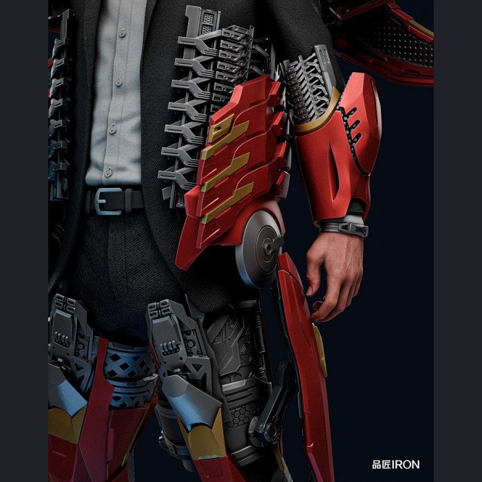 IRON Pinjiang - Tony Stark / Iron Man (Mark VII) - Marvel