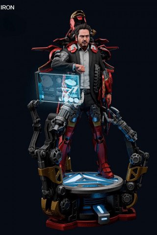 IRON Pinjiang - Tony Stark / Iron Man (Mark VII) - Marvel