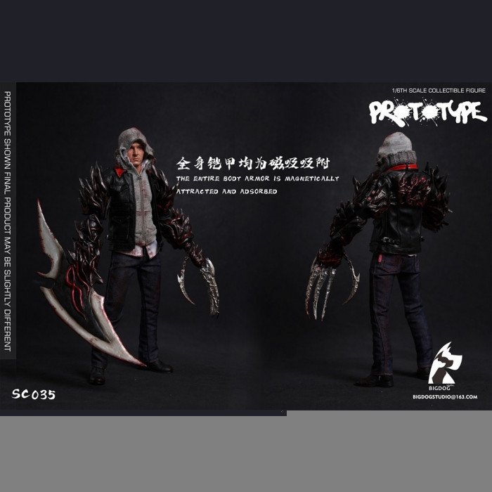 BIGDOG STUDIO - Alex Mercer - Prototype