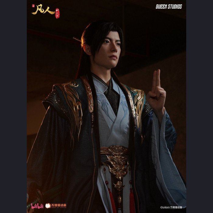 Queen Studios - Han Li(Full Body Statue)  - A Record of a Mortal’s Journey to Immortality