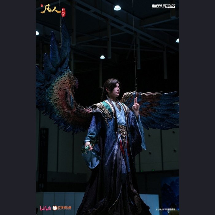 Queen Studios - Han Li(Full Body Statue)  - A Record of a Mortal’s Journey to Immortality