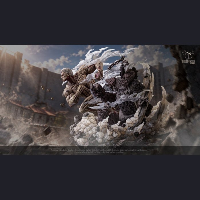 Model Power Studio - Armored Titan - Attack on Titan