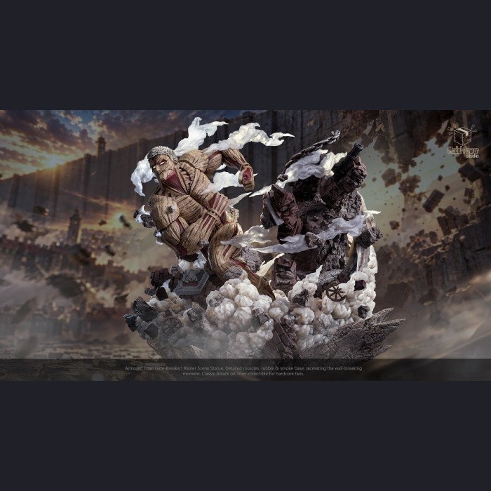 Model Power Studio - Armored Titan - Attack on Titan