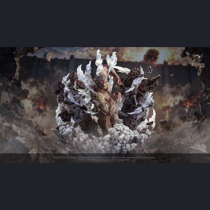 Model Power Studio - Armored Titan - Attack on Titan