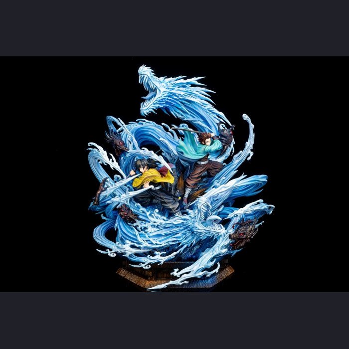 Lei Hao Ke Yu Studio - Kamado Tanjiro&Tomioka Giyuu - Demon Slayer: Kimetsu no Yaiba(Shipping included)