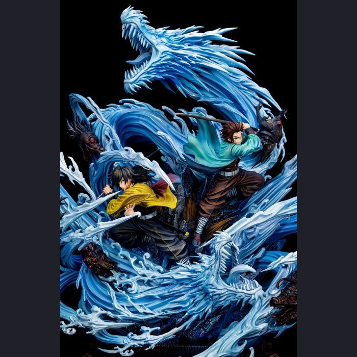 Lei Hao Ke Yu Studio - Kamado Tanjiro&Tomioka Giyuu - Demon Slayer: Kimetsu no Yaiba(Shipping included)
