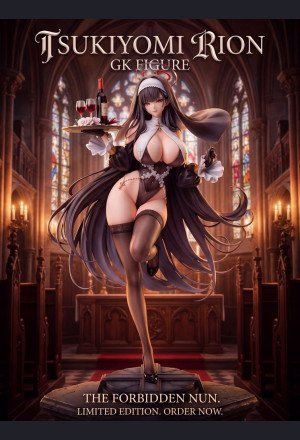 Tsukiyomi Rion Studio - Rion - Forbidden Nun - Baby Girl(Shipping included)