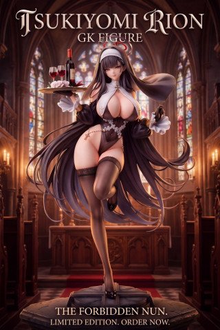 Tsukiyomi Rion Studio - Rion - Forbidden Nun - Baby Girl(Shipping included)