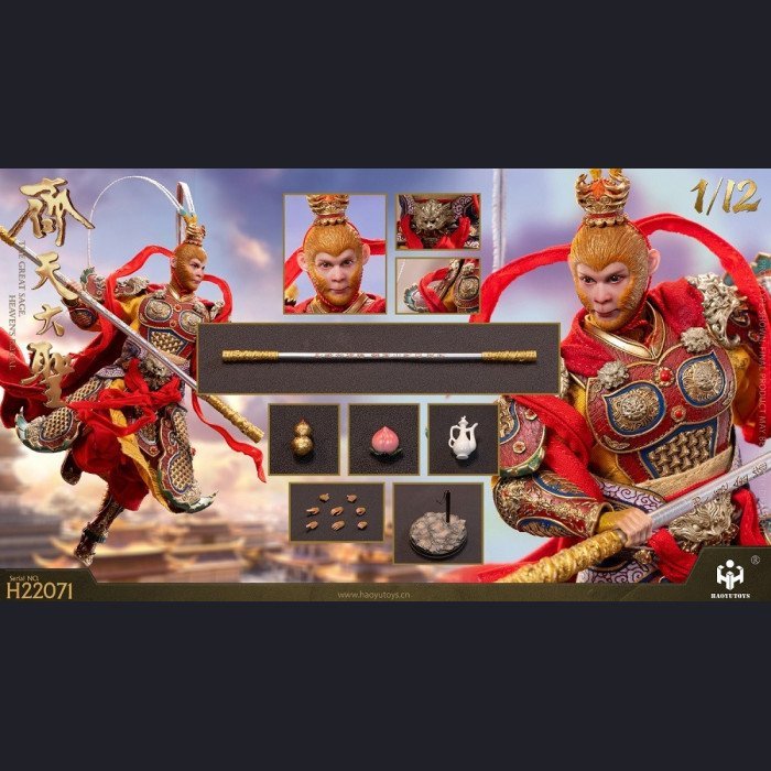 HAOYUTOYS - Sun Wukong(Havoc in Heaven Version) - Journey to the West (Shipping included)